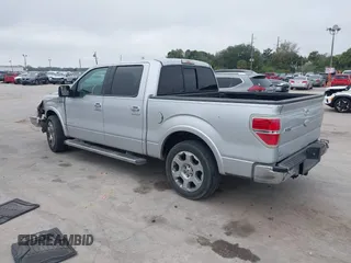 2012 Ford F-150 XL with VIN 1FTFW1CT2CKD51232, listed as a IAAI auction lot 41497343 with 300,216 mi miles. Bid and sale history available at carsss.com. Image 3.