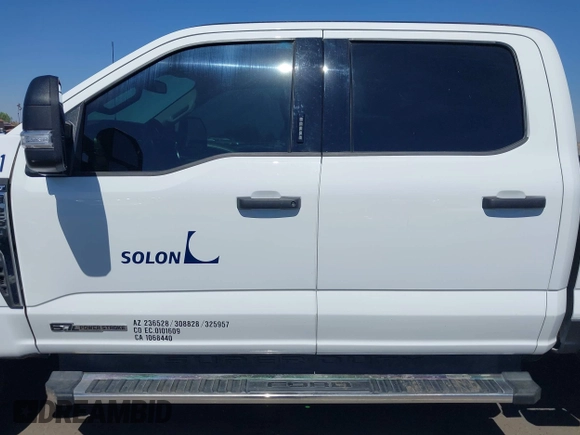 2023 Ford F-250 XL with VIN 1FT7W2BT2PEE13065, listed as a IAAI auction lot 42499481 with 21,948 mi miles and . Bid and sale history available at DreamBid. Image 15.