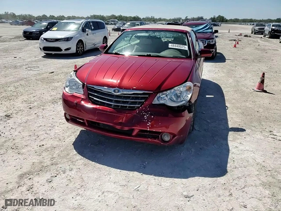 2008 Chrysler Sebring Limited with VIN 1C3LC65M98N634669, listed as a Copart auction lot 48440025 with 87,629 mi miles and Salvage Title. Bid and sale history available at carsss.com. Image 10.