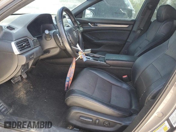 2018 Honda Accord Sedan Sport 1.5T with VIN 1HGCV1F37JA166146, listed as a Copart auction lot 52901905 with 130,509 mi miles and Salvage Title. Bid and sale history available at carsss.com. Image 7.