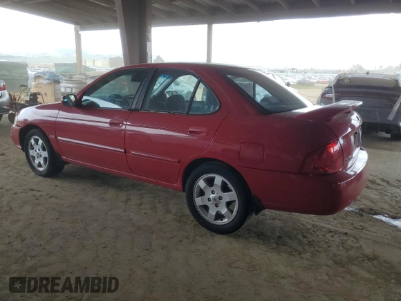 2006 Nissan Sentra S with VIN 3N1CB51D26L577729, listed as a Copart auction lot 51369795 with 104,743 mi miles and Clean Title. Bid and sale history available at DreamBid. Image 2.