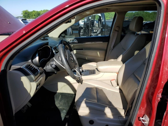 2014 Jeep Grand Cherokee Limited with VIN 1C4RJEBM6EC433412, listed as a Copart auction lot 55397645 with 52,941 mi miles and Salvage Title. Bid and sale history available at DreamBid. Image 7.