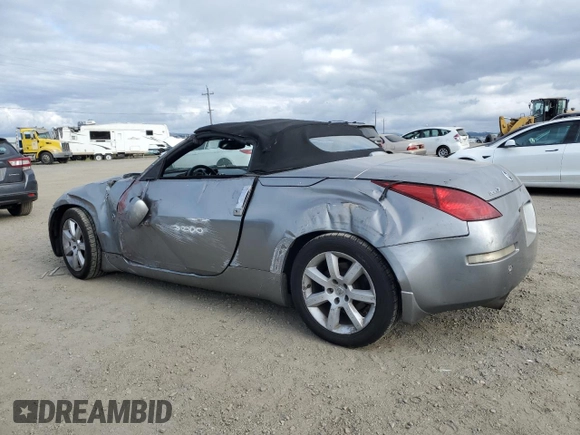 2004 Nissan 350Z Enthusiast with VIN JN1AZ36D74T110685, listed as a Copart auction lot 54630875 with 130,935 mi miles and Salvage Title. Bid and sale history available at DreamBid. Image 2.