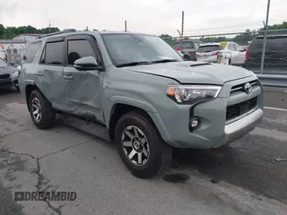 2023 Toyota 4Runner TRD Off Road Premium with VIN JTERU5JR4P6150914, listed as a IAAI auction lot 42248247 with 10,201 mi miles and . Bid and sale history available at DreamBid. Image 1.