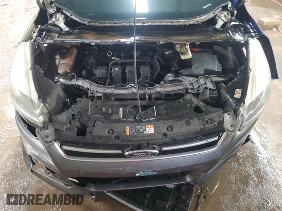 2014 Ford Escape Titanium with VIN 1FMCU9J96EUB44263, listed as a Copart auction lot 50001895 with 242,807 mi miles and Salvage Title. Bid and sale history available at carsss.com. Image 11.