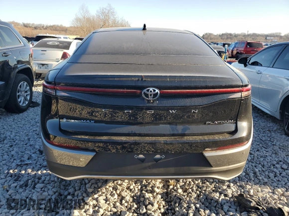 2024 Toyota Crown Platinum with VIN JTDAFAAFXR3009666, listed as a Copart auction lot 84184484 with 15,903 mi miles and Salvage Title. Bid and sale history available at DreamBid. Image 6.