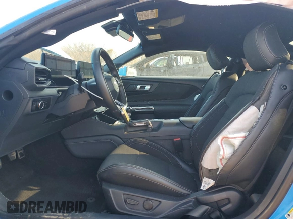 2024 Ford Mustang GT with VIN 1FA6P8CF6R5403295, listed as a Copart auction lot 46750145 with 12,161 mi miles and Salvage title. Bid and sale history available at DreamBid. Image 7.