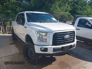 2016 Ford F-150 XLT with VIN 1FTEW1EF8GKE30655, listed as a IAAI auction lot 42509592 with 190,533 mi miles and . Bid and sale history available at DreamBid. Image 1.