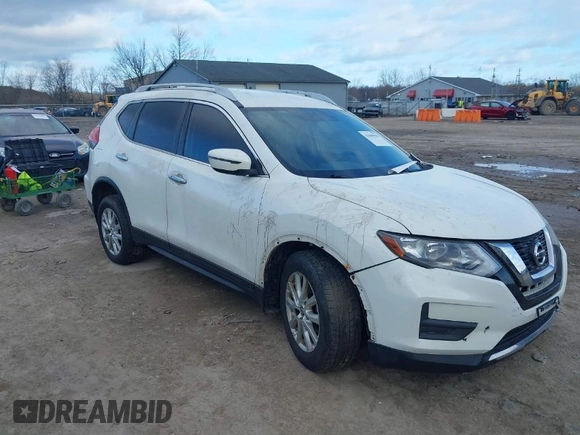 2017 Nissan Rogue S with VIN JN8AT2MVXHW017964, listed as a IAAI auction lot 41869965 with 123,544 mi miles and . Bid and sale history available at DreamBid. Image 1.