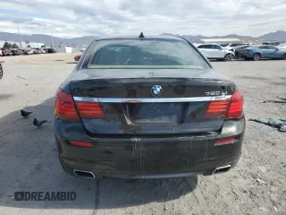 2015 BMW 7 Series 750Li with VIN WBAYE8C59FD781223, listed as a Copart auction lot 54944265 with 125,203 mi miles and Salvage title. Bid and sale history available at DreamBid. Image 6.