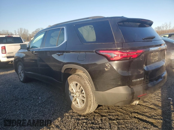 2023 Chevrolet Traverse LT Cloth with VIN 1GNERGKWXPJ278454, listed as a Copart auction lot 48571565 with 19,497 mi miles and Salvage Title. Bid and sale history available at carsss.com. Image 2.