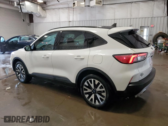 2020 Ford Escape SE Sport Hybrid with VIN 1FMCU9BZ7LUC52290, listed as a Copart auction lot 57080835 with 44,849 mi miles and Salvage title. Bid and sale history available at DreamBid. Image 2.