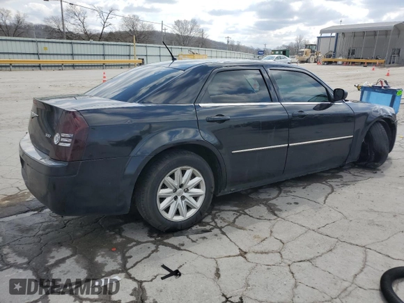 2008 Chrysler 300 LX with VIN 2C3KA43R98H313065, listed as a Copart auction lot 49105225 with 102,490 mi miles and Salvage Title. Bid and sale history available at carsss.com. Image 3.