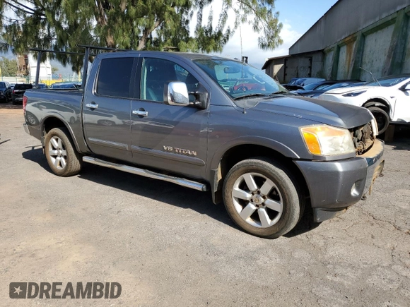 2013 Nissan Titan SV with VIN 1N6AA0EC0DN312555, listed as a Copart auction lot 56108924 with 121,854 mi miles and Non repairable. Bid and sale history available at DreamBid. Image 4.