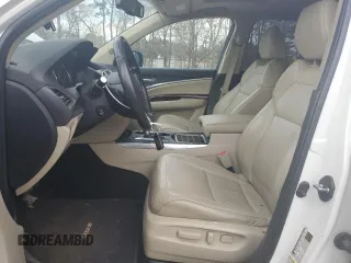 2015 Acura MDX Technology with VIN 5FRYD3H46FB005471, listed as a Copart auction lot 48311235 with 188,093 mi miles and Salvage title. Bid and sale history available at DreamBid. Image 7.