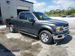 2019 Ford F-150 XL with VIN 1FTEX1CB7KFC26525, listed as a Copart auction lot 55220135 with 59,337 mi miles and Non repairable. Bid and sale history available at DreamBid. Image 4.