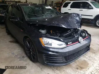 2017 Volkswagen GTI S with VIN 3VW4T7AU6HM015322, listed as a Copart auction lot 58606415 with 104,316 mi miles and Salvage title. Bid and sale history available at DreamBid. Image 14.