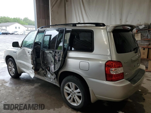 2006 Toyota Highlander with VIN JTEEW21A260033691, listed as a Copart auction lot 61185215 with 273,991 mi miles and Salvage title. Bid and sale history available at DreamBid. Image 2.