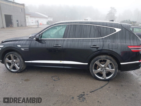 2024 Genesis GV80 with VIN KMUHCESC2RU168319, listed as a IAAI auction lot 41875754 with 33,286 mi miles and . Bid and sale history available at DreamBid. Image 14.