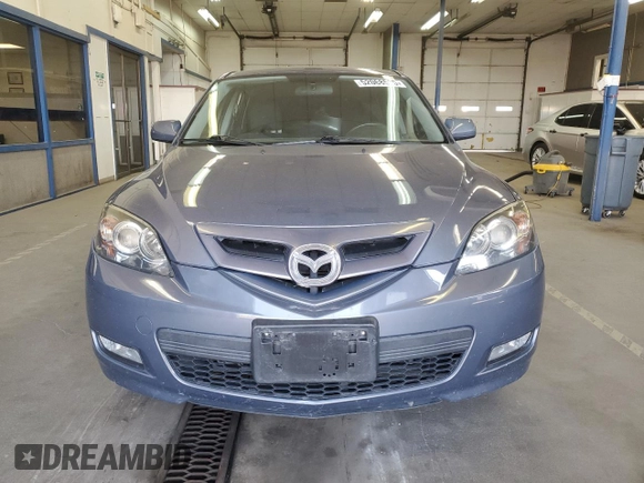 2008 Mazda 3 S Touring with VIN JM1BK343081865078, listed as a Copart auction lot 52068525 with 109,006 mi miles and Salvage Title. Bid and sale history available at DreamBid. Image 5.