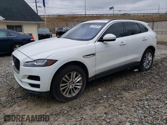 2017 Jaguar F-PACE 20d Prestige with VIN SADCK2BN5HA088971, listed as a Copart auction lot 48762265 with 96,548 mi miles and Clean Title. Bid and sale history available at carsss.com. Image 1.