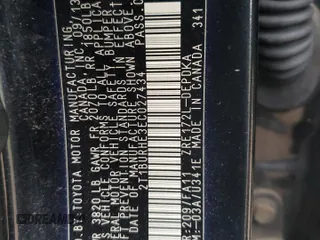 2014 Toyota Corolla L z VIN 2T1BURHE3EC027434, wystawiony jako Copart lot #59148045 z przebiegiem 117 527 mil mil oraz Szkoda całkowita • Salvage title. Historia ofert i sprzedaży dostępna na DreamBid. Obrazek 12.