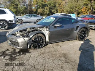 2024 Porsche 911 Turbo with VIN WP0AD2A99RS253482, listed as a Copart auction lot 80100954 with 0 mi miles and Salvage Title. Bid and sale history available at carsss.com. Image 1.