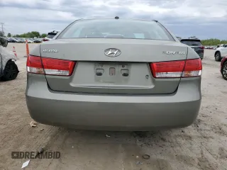 2007 Hyundai Sonata GLS with VIN 5NPET46C67H294247, listed as a Copart auction lot 54448745 with 217,280 mi miles and Clean Title. Bid and sale history available at DreamBid. Image 6.
