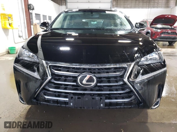 2016 Lexus NX 200t with VIN JTJBARBZ3G2055821, listed as a Copart auction lot 53567455 with 52,458 mi miles and Salvage title. Bid and sale history available at DreamBid. Image 5.