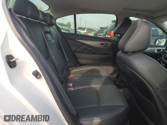 2014 Infiniti Q50 Hybrid Sport with VIN JN1AV7AP0EM692306, listed as a Copart auction lot 53861025 with 83,452 mi miles and Clean Title. Bid and sale history available at carsss.com. Image 10.
