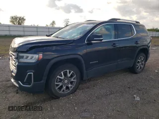 2021 GMC Acadia SLT with VIN 1GKKNML48MZ208052, listed as a Copart auction lot 81747794 with 83,200 mi miles and Salvage Title. Bid and sale history available at carsss.com. Image 1.
