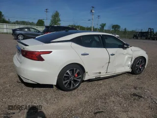 2016 Nissan Maxima SR with VIN 1N4AA6AP5GC388017, listed as a Copart auction lot 58316845 with 150,857 mi miles and Salvage title. Bid and sale history available at DreamBid. Image 3.