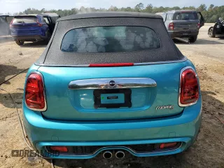 2021 MINI Convertible Cooper S with VIN WMWWJ5C09M3N24913, listed as a Copart auction lot 76499074 with 53,119 mi miles and Non Repairable. Bid and sale history available at carsss.com. Image 6.