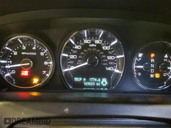 2010 Lincoln MKS EcoBoost with VIN 1LNHL9FT4AG601626, listed as a Copart auction lot 45730095 with 169,603 mi miles and Salvage Title. Bid and sale history available at carsss.com. Image 9.