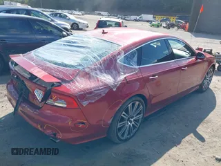 2013 Audi A7 Prestige with VIN WAU2GAFC0DN023439, listed as a IAAI auction lot 42605597 with 173,364 mi miles and . Bid and sale history available at DreamBid. Image 4.