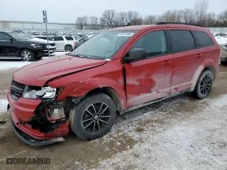 2018 Dodge Journey SE with VIN 3C4PDCAB2JT526624, listed as a Copart auction lot 44721605 with 187,581 mi miles and Clean Title. Bid and sale history available at carsss.com. Image 1.