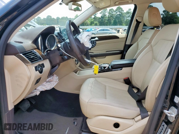 2017 Mercedes-Benz GLE 350 with VIN 4JGDA5HB9HA983778, listed as a Copart auction lot 59428695 with 103,797 mi miles and Salvage title. Bid and sale history available at DreamBid. Image 7.