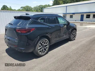 2025 Chevrolet Blazer RS z VIN 3GNKBERSXSS191207, wystawiony jako Copart lot #60228005 z przebiegiem 1 683 mil mil oraz Szkoda całkowita • Salvage title. Historia ofert i sprzedaży dostępna na DreamBid. Obrazek 3.