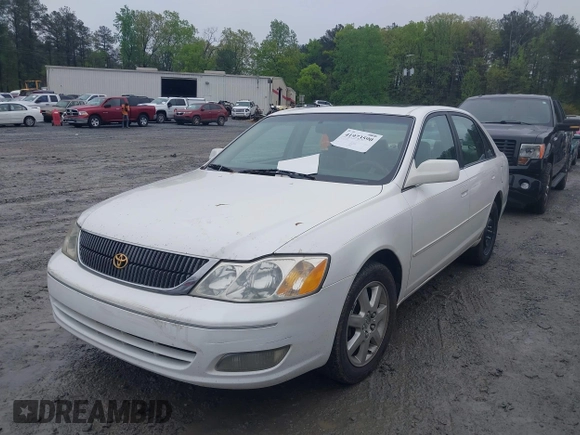 2000 Toyota Avalon XL with VIN 4T1BF28B4YU013827, listed as a IAAI auction lot 41973590 with 322,260 mi miles and . Bid and sale history available at DreamBid. Image 2.