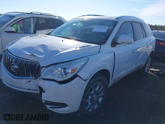 2017 Buick Enclave Leather with VIN 5GAKRBKD3HJ270678, listed as a IAAI auction lot 41597224 with 49,309 mi miles and . Bid and sale history available at DreamBid. Image 2.