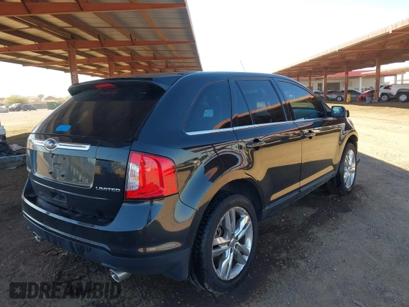 2014 Ford Edge Limited with VIN 2FMDK3KC9EBA25498, listed as a IAAI auction lot 41669598 with 117,661 mi miles. Bid and sale history available at carsss.com. Image 4.