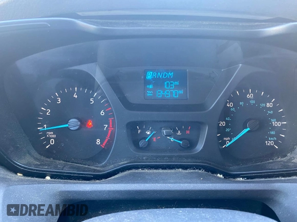 2015 Ford Transit Cargo with VIN 1FTNR2CMLFKA14542, listed as a Copart auction lot 52863735 with 134,970 mi miles and Clean title. Bid and sale history available at DreamBid. Image 8.