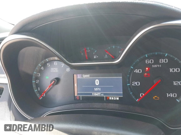 2014 Chevrolet Impala LTZ with VIN 2G1155S35E9102118, listed as a IAAI auction lot 41765693 with 110,477 mi miles and . Bid and sale history available at DreamBid. Image 7.