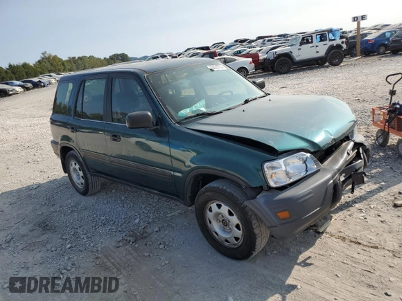 2001 Honda CR-V LX with VIN JHLRD28401S021194, listed as a Copart auction lot 70828754 with 294,056 mi miles and Salvage Title. Bid and sale history available at carsss.com. Image 4.