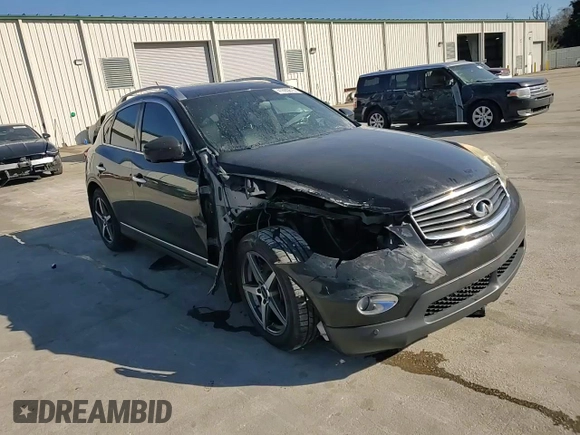 2010 Infiniti EX Journey with VIN JN1AJ0HP3AM702068, listed as a Copart auction lot 41593615 with 189,119 mi miles and Salvage title. Bid and sale history available at DreamBid. Image 11.