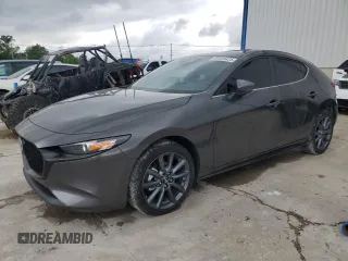 2024 Mazda 3 S Preferred with VIN JM1BPALM9R1716637, listed as a Copart auction lot 58008425 with 9,627 mi miles and Salvage title. Bid and sale history available at DreamBid. Image 1.
