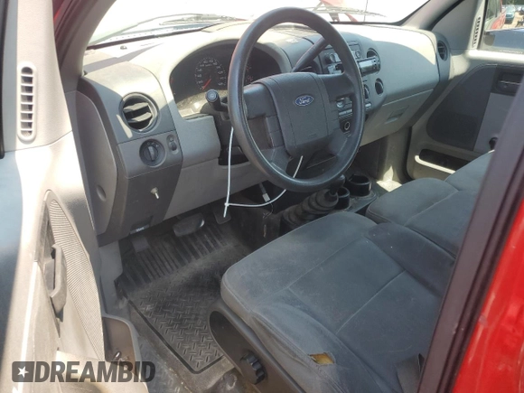 2005 Ford F-150 XL with VIN 1FTRF14W25NA82494, listed as a Copart auction lot 63276715 with 95,651 mi miles and Clean title. Bid and sale history available at DreamBid. Image 8.