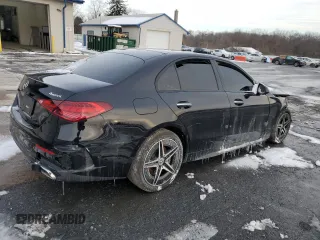 2023 Mercedes-Benz C 300 with VIN W1KAF4HB0PR152159, listed as a Copart auction lot 87599845 with Not Provided miles and Clean Title. Bid and sale history available at DreamBid. Image 3.