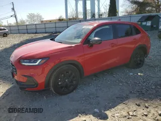 2024 Honda HR-V Sport z VIN 3CZRZ2H55RM775570, wystawiony jako Copart lot #53806495 z przebiegiem 11 240 mil mil oraz Szkoda całkowita • Salvage title. Historia ofert i sprzedaży dostępna na DreamBid. Obrazek 1.