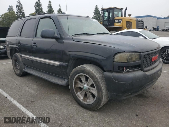 2004 GMC Yukon SLT with VIN 1GKEC13T74R201960, listed as a Copart auction lot 76591114 with 158,498 mi miles and Salvage Title. Bid and sale history available at carsss.com. Image 4.